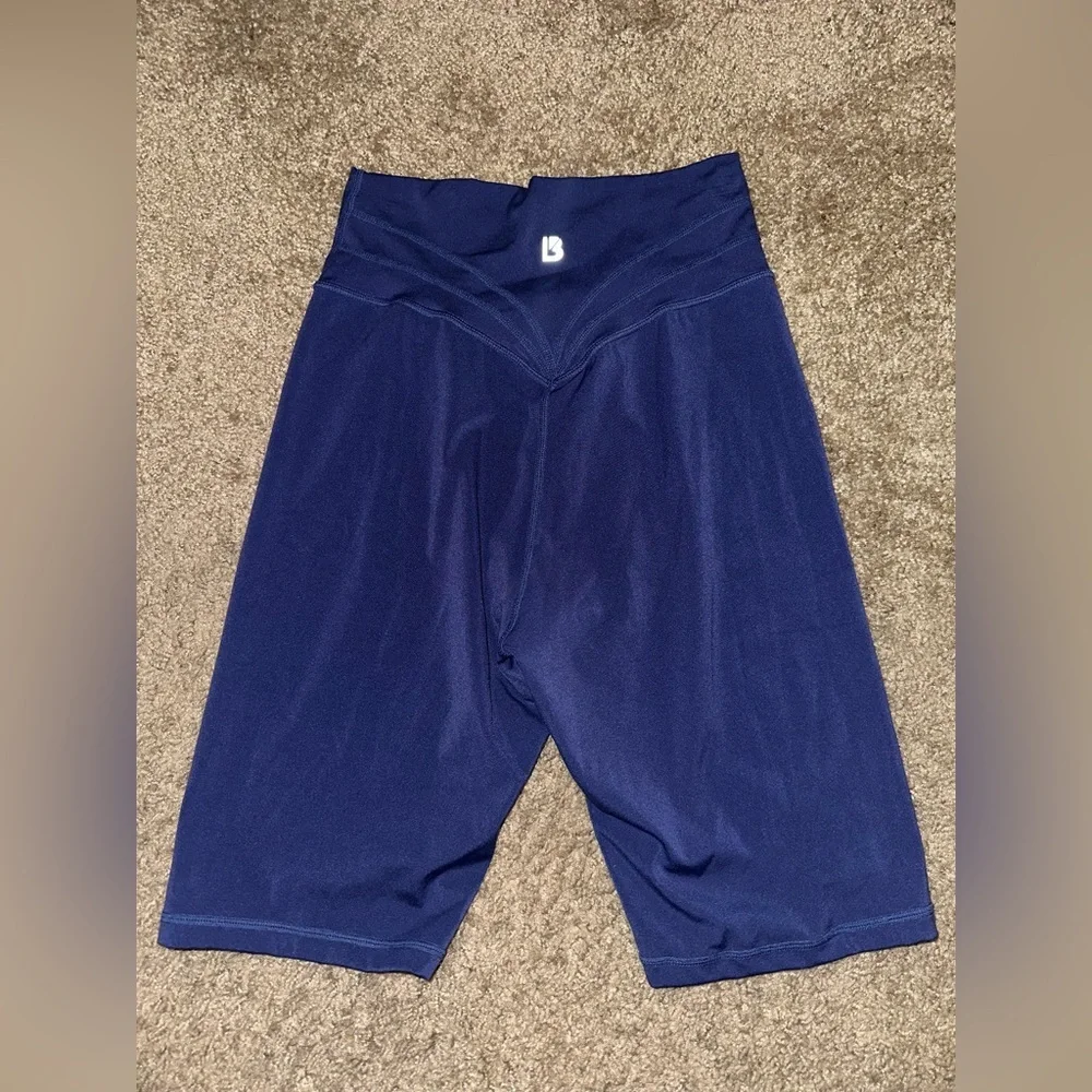 Buffbunny Collection Navy High-Waisted‎ Shorts